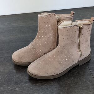 Rose Gold Kids Stylish Boots